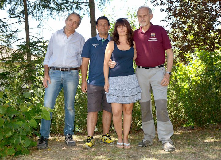 Caccia al lume con Giancarlo e Paolo a Toano